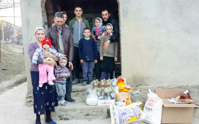 Lebensmittel für fünf Familien