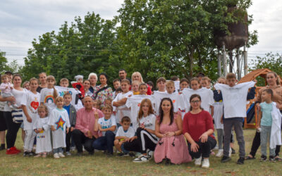Spielplatz für das neue Jugendzentrum Banesti